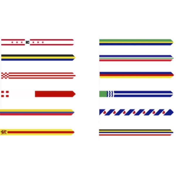 Provinciewimpels Provinciewimpel - Afbeelding 1