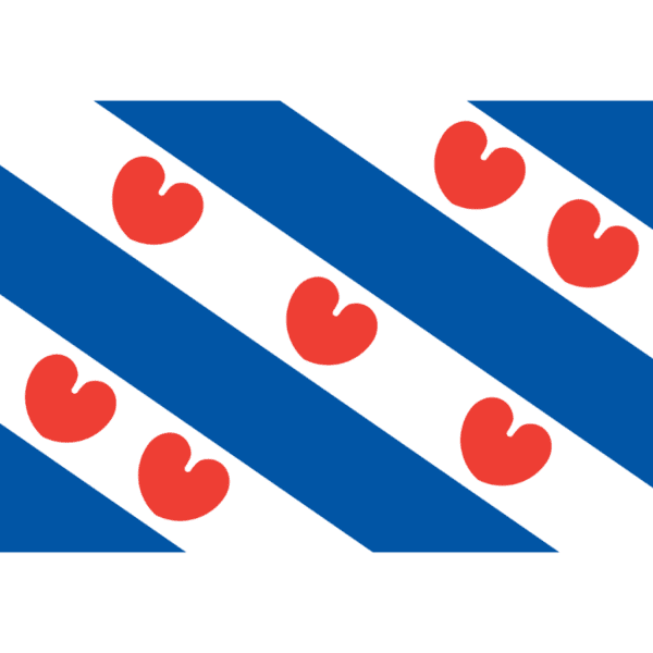 Vlag provincie Friesland - Afbeelding 1